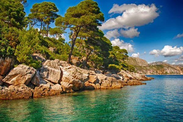 Summer seascape,Croatia — Stock Photo, Image