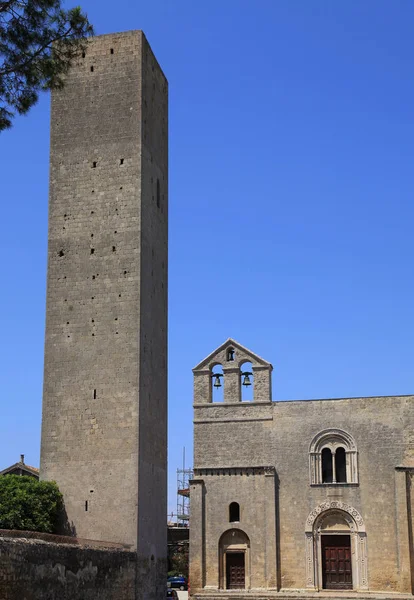 Santa Maria di Castello, Tarquinia, İtalya kilise — Stok fotoğraf