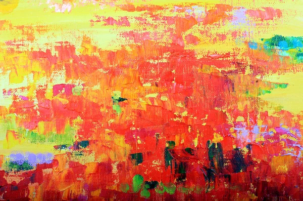 Multicolore olio dipinto texture sfondo — Foto Stock
