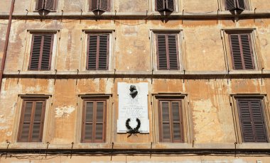 Nikolay Gogol eski ev via Sistina Roma, İtalya