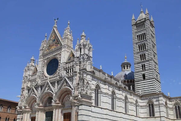 Duomo di Santa Maria Assunta a Siena, Italia — Foto Stock