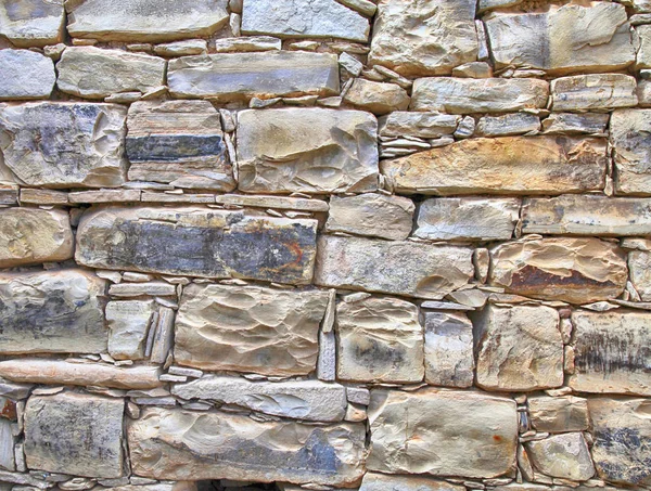 Medieval stone wall textured background. — Stock Photo, Image