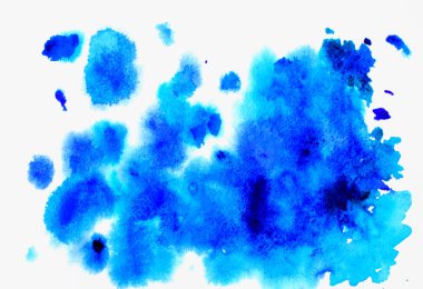 soyut mavi suluboya arkaplan