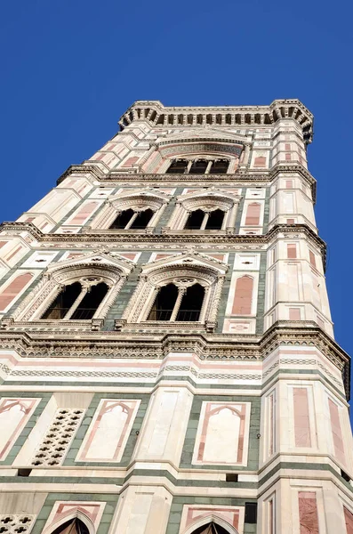 Vista Del Campanario Giotto Ciudad Florencia — Foto de Stock