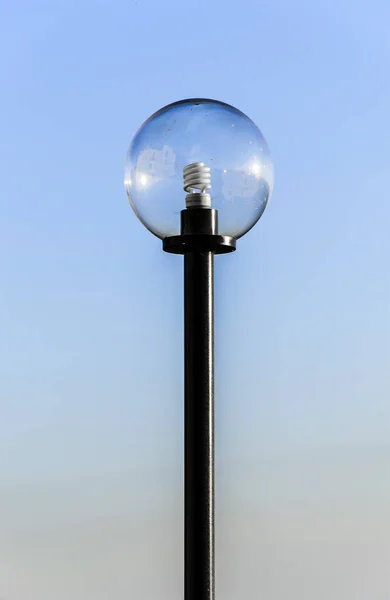 Pouliční Lampy Pro Osvětlení Města — Stock fotografie