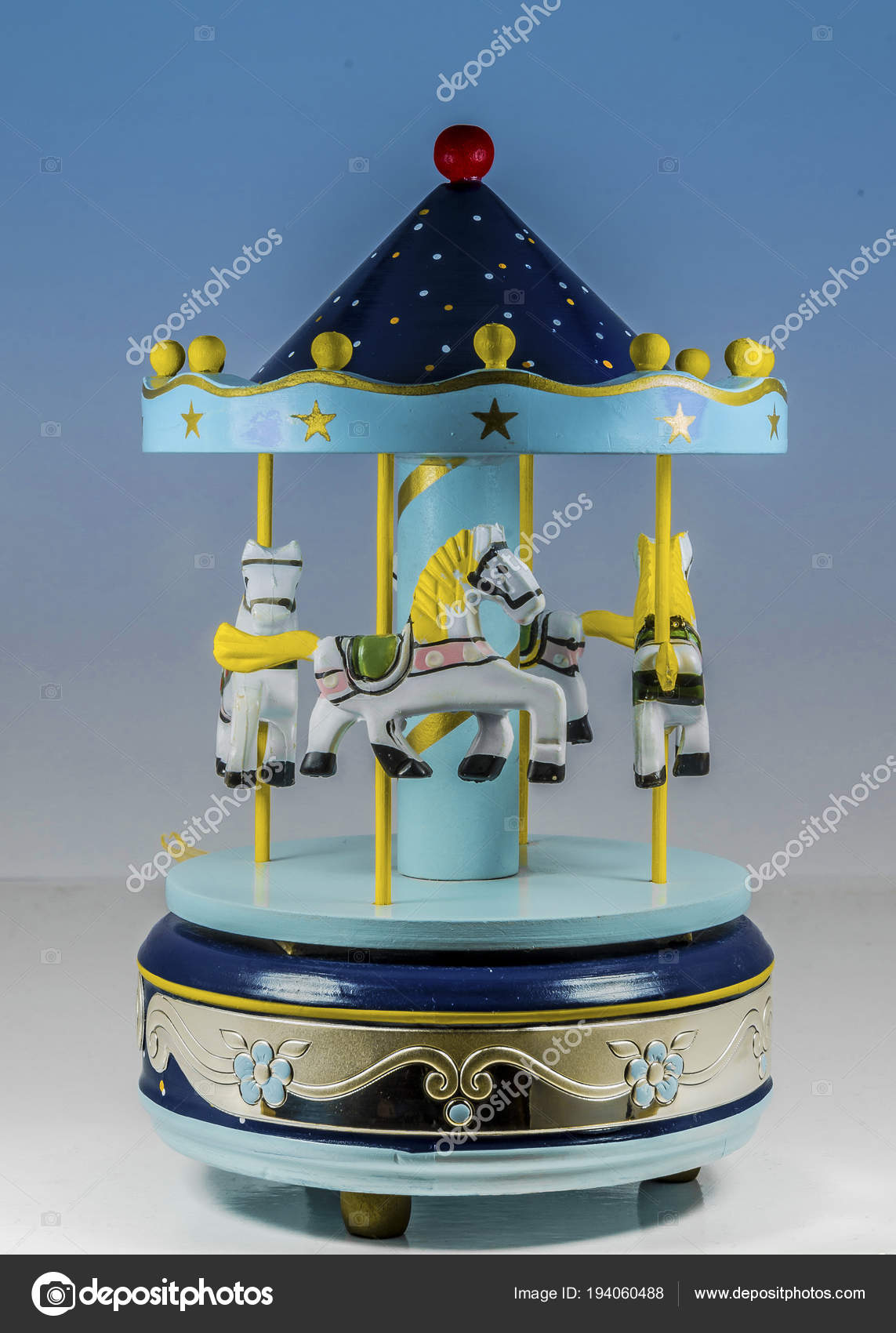 vintage carousel toy