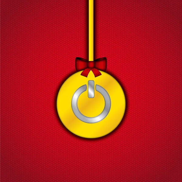 Fondo Navidad Con Activación Modo Navidad — Vector de stock