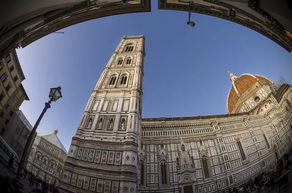 Vista Piazza Del Duomo Florencia — Foto de Stock