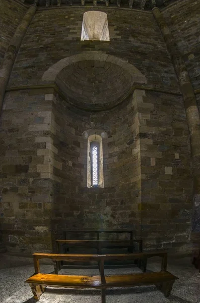 Vista Desde Interior Del Baptisterio Volterra —  Fotos de Stock