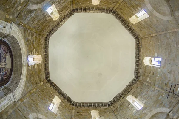 Vista Desde Interior Cúpula Del Baptisterio Volterra —  Fotos de Stock
