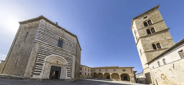 Vue Extérieure Baptistère Volterra — Photo