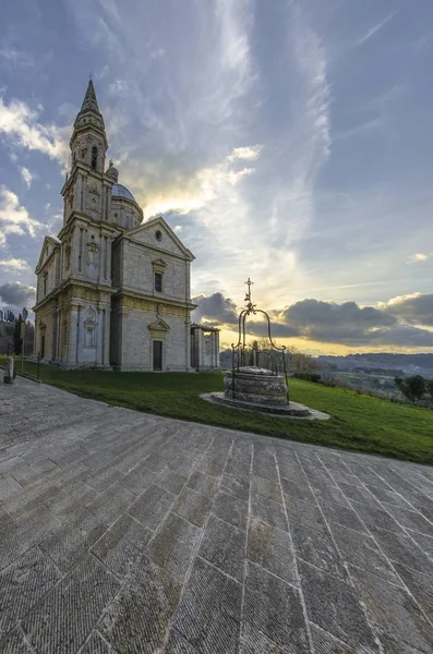 Iglesia San Biagio Montepulciano Toscana — Foto de Stock