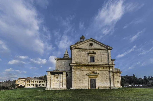 Iglesia San Biagio Montepulciano Toscana —  Fotos de Stock