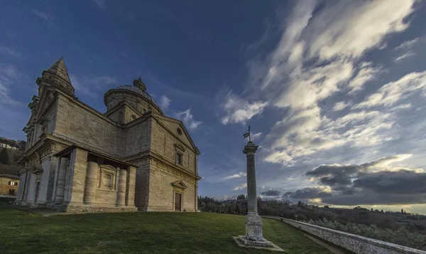 Iglesia San Biagio Montepulciano Toscana —  Fotos de Stock