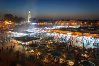 Souk içinde alışveriş Nightime