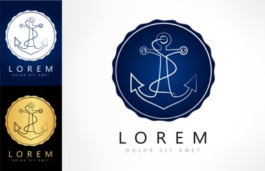 çapa vektör logosu
