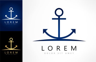 çapa vektör logosu