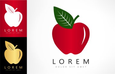 Elma vektör logosu