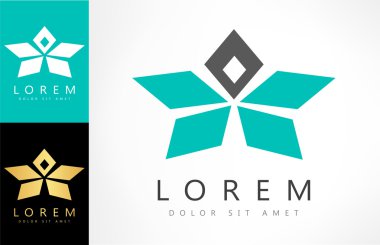 vektör yıldız logo