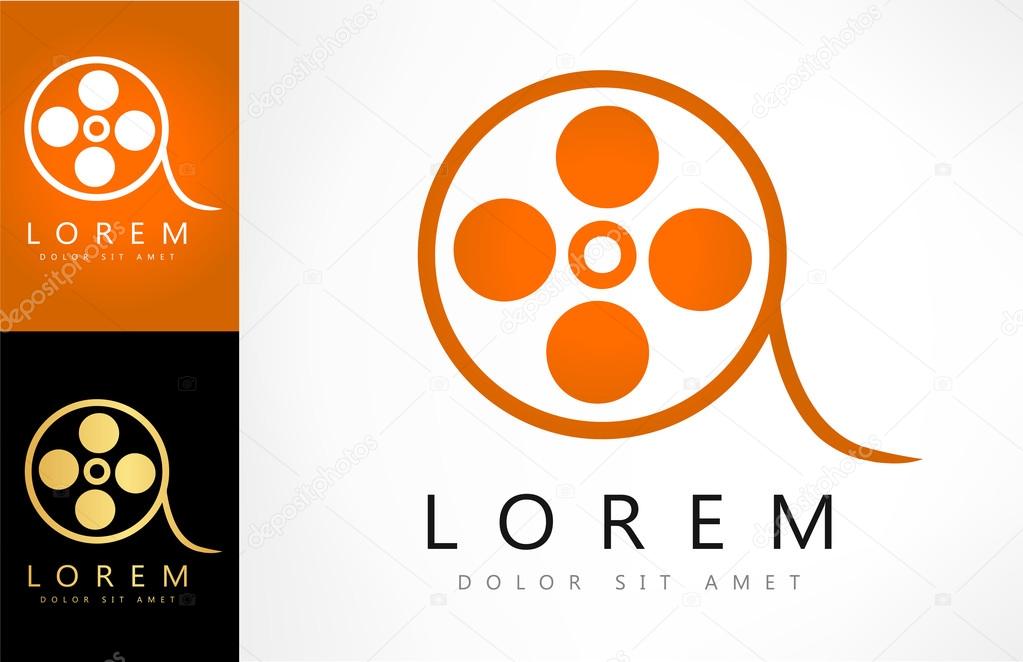 Movie symbol. Vector illustration.