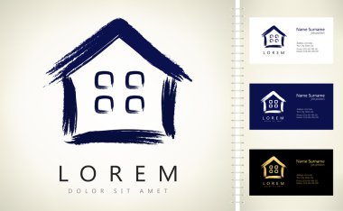 House logo vector clipart
