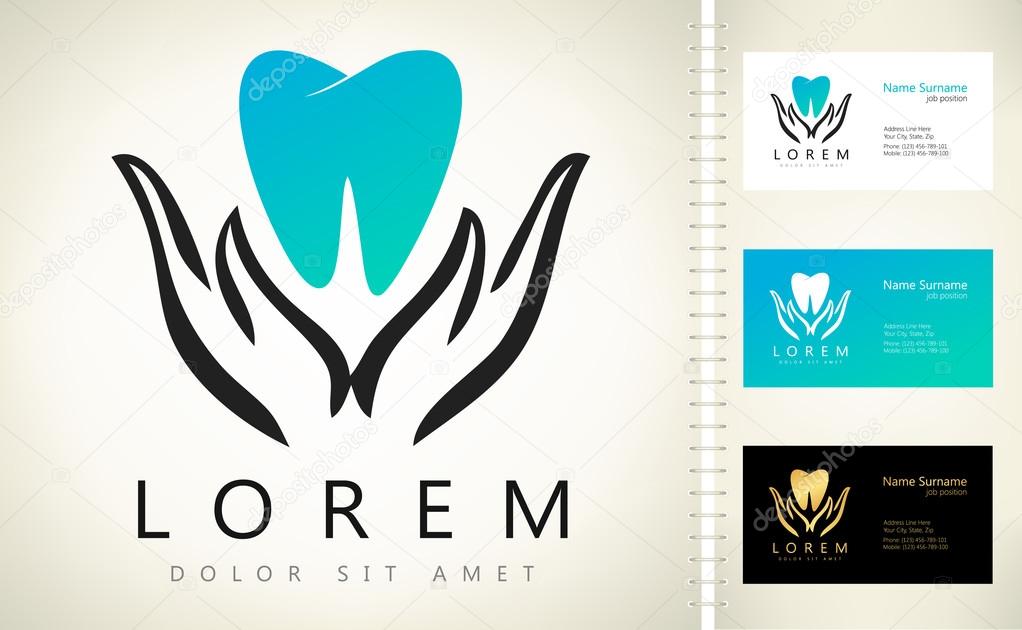 Tooth logo. vector illustration.