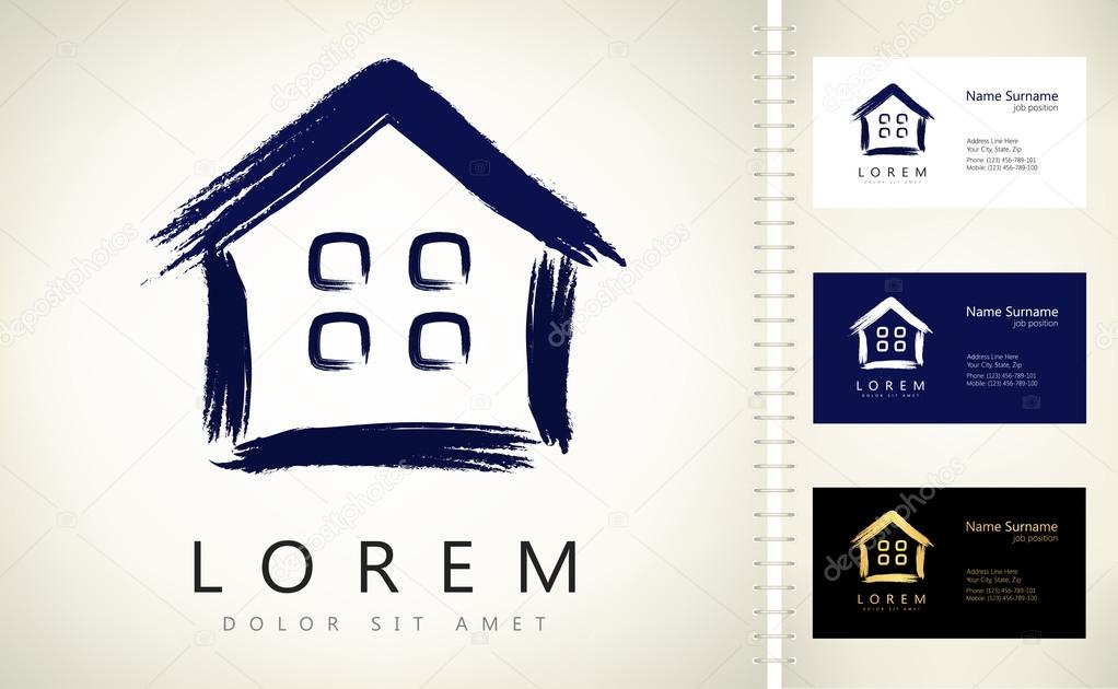 Real estate vector. House symbol.