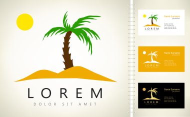 tropikal logo vektör