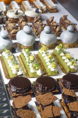 2 Ocak 2017 - hamur işleri bir pastane, Paris, Fransa, ekran durumda Satılık