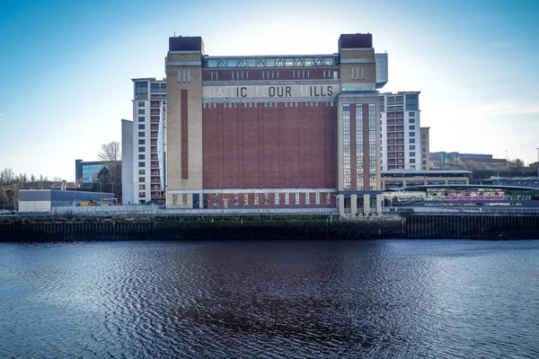 Dec 2017 Baltic Centre Gateshead Newcastle Tyne — Stock Photo, Image