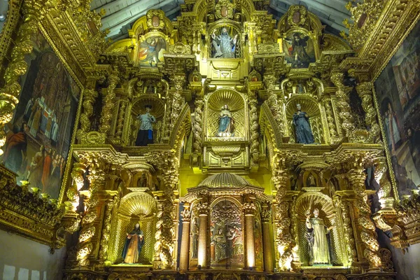 Cusco Peru April 2018 Interior San Antonio Abad Chapel Hotel — Stock Photo, Image