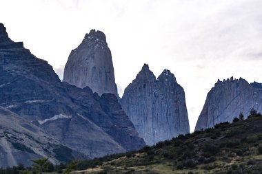 Torres del Paine Laguna Armaga gelen sayısı. Patagonia, Şili