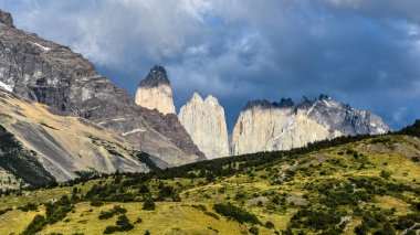Torres del Paine Laguna Armaga gelen sayısı. Patagonia, Şili