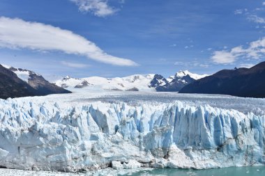 Perito Moreno Buzulu, Lago Argentino, El Calafate, Park Nacional Los Glaciares, Patagonya, Arjantin, Güney Amerika