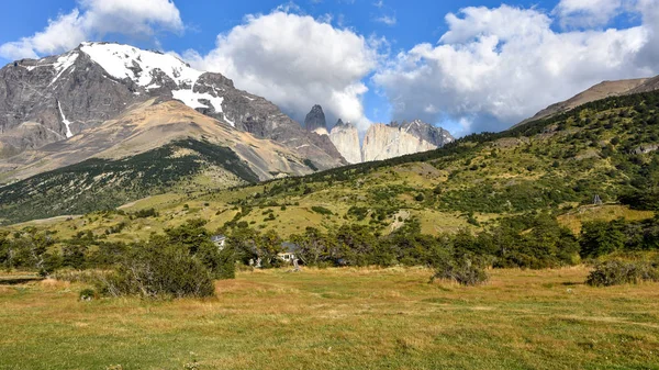 Názory Torres Del Paine Laguna Armaga Patagonie Chile — Stock fotografie