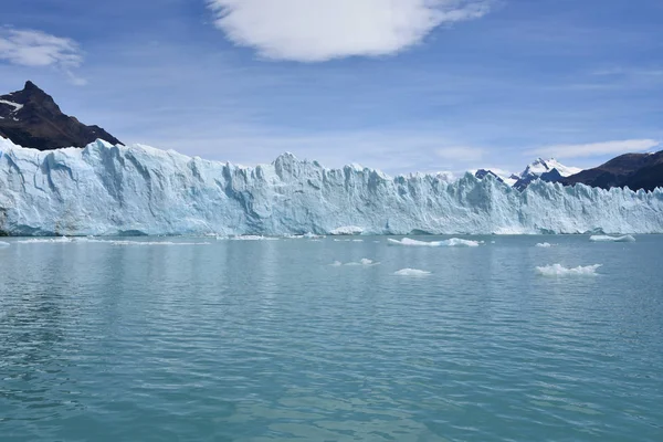 Glaciar Perito Moreno Lago Argentino Calafate Parque Nacional Los Glaciares — Foto de Stock