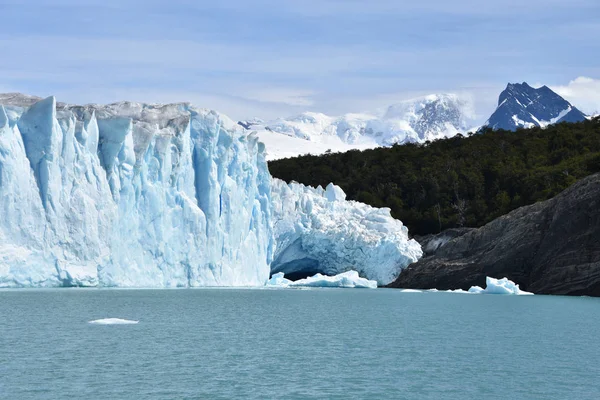 Perito Moreno Buzulu Lago Argentino Calafate Park Nacional Los Glaciares — Stok fotoğraf