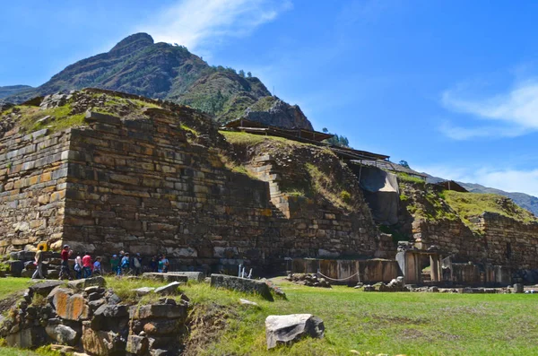 Chavin Huantar Tempel Komplex Ancash Provinsen Peru — Stockfoto