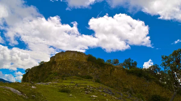 Kuelap Archeological Site Pre Inca Fortress Chachapoyas Amazonas Peru — Stock Photo, Image