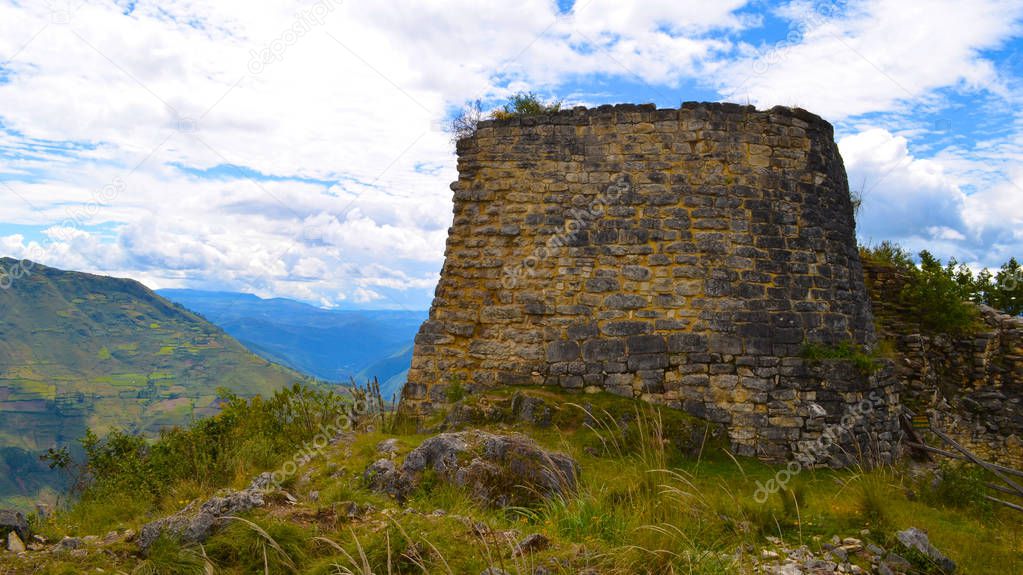 Kuelap archeological site and pre-Inca fortress, Chachapoyas, Amazonas, Peru