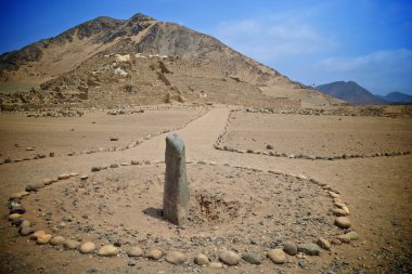 Caral, or Caral-Chupacigarro, was a large settlement in the Supe Valley, near Supe, Barranca Province, Peru, some 200 kilometres north of Lima. Caral is the most ancient city of the Americas and a well-studied site of the Norte Chico civilization. clipart