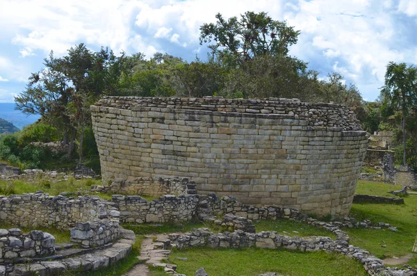 Kuelap Sítio Arqueológico Fortaleza Pré Inca Chachapoyas Amazonas Peru — Fotografia de Stock