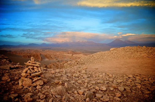 Formazioni Rocciose Nella Valle Luna Vicino San Pedro Atacama Nel — Foto Stock