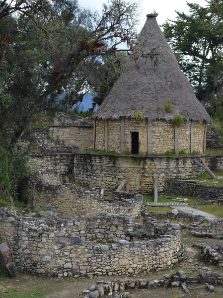 Kuelap Archeological Site Pre Inca Fortress Chachapoyas Amazonas Peru — Stock Photo, Image