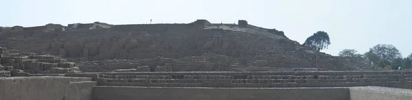 Pre Inca Site Huaca Pucllana Miraflores Lima Peru — Stock Photo, Image