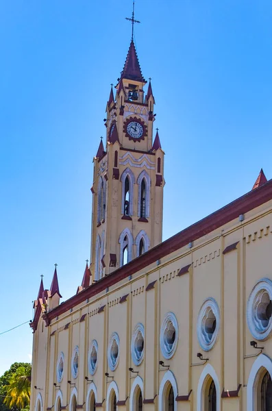 Iglesia Matriz Nachází Plaza Armas Iquitosu Loreto Peru — Stock fotografie