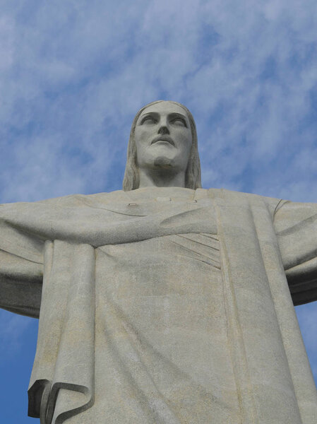 Статуя Христа Искупителя, на горе Корковадо, Рио-де-Жанейро, Бразилия
