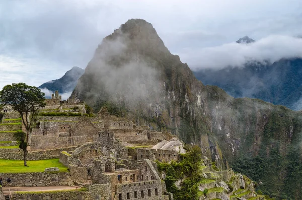 A cidade perdida de Machu Picchu. Cuzco, Peru — Fotografia de Stock