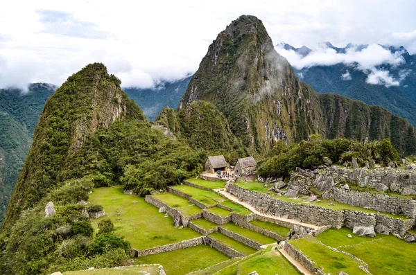 La ciudad inca perdida de Machu Picchu, Cuzco, Perú — Foto de Stock