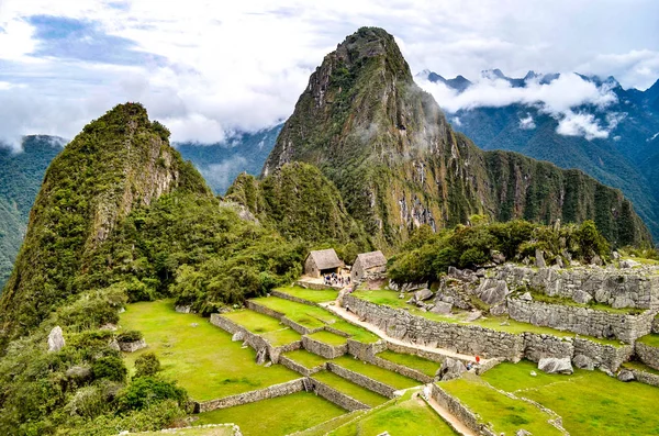 Ztracené incké město z Machu Picchu, Cusco, Peru — Stock fotografie